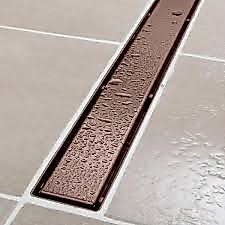 40 Cm Flowzen Düz Izgaralı Bronz