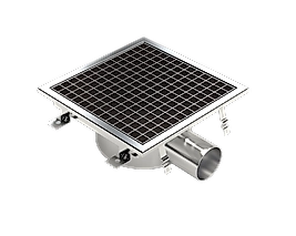 300x300x135 mm Yandan Çıkışlı Endüstriyel Mutfak Süzgeci Q50